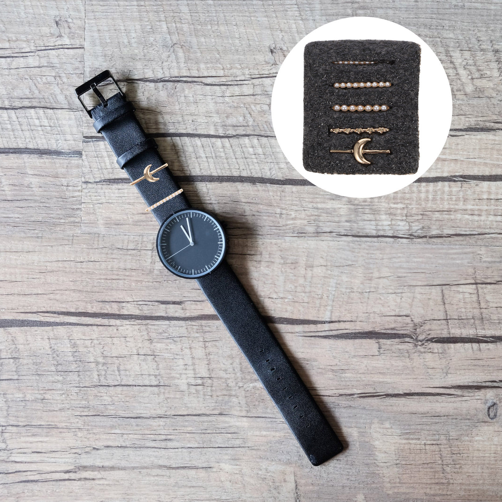 Luxury Watch Straps - 1Set Silicone Watch Strap Charm Light