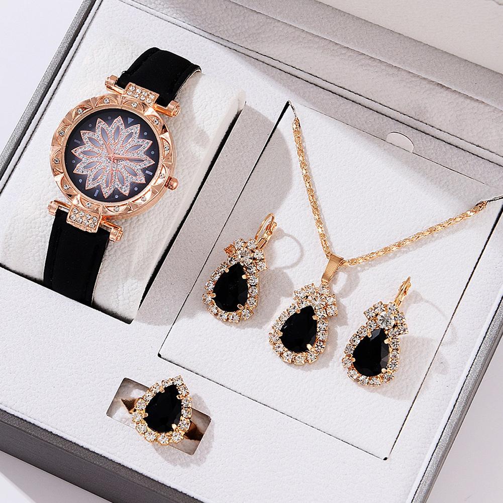 Lux Watch - Women's Quartz Watch Luxury Women Ring