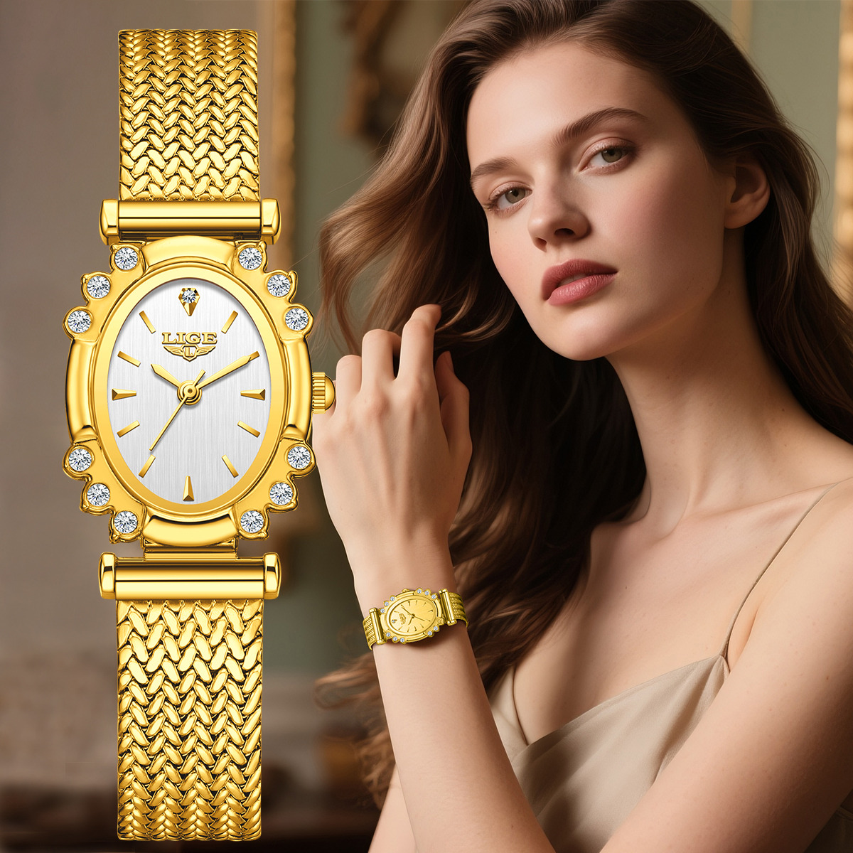 Luxury Watch - LIGE 2026 Luxury Women Watches Fashion