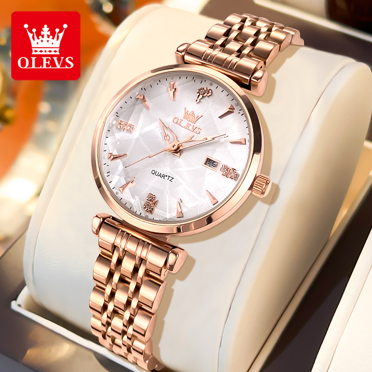 Luxury Watch - OLEVS brand beautiful women's watches Prism