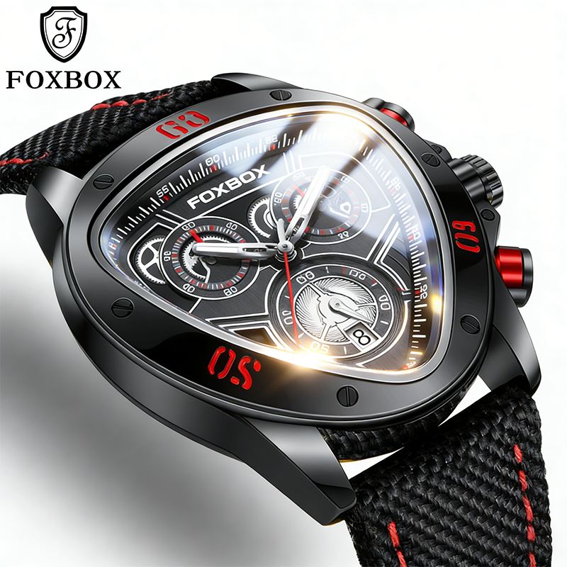 Luxury Watch Unique - FOXBOX Fashion Men Watches Military Brand