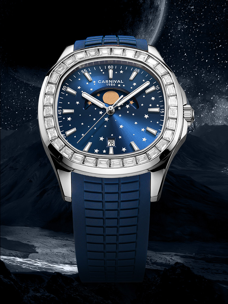 Luxury Watch Hd - Carnival Military Watch for Men Sapphire