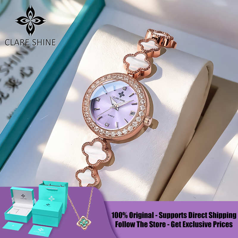 Luxury Watch - CLARE SHINE 7701 Lucky series small