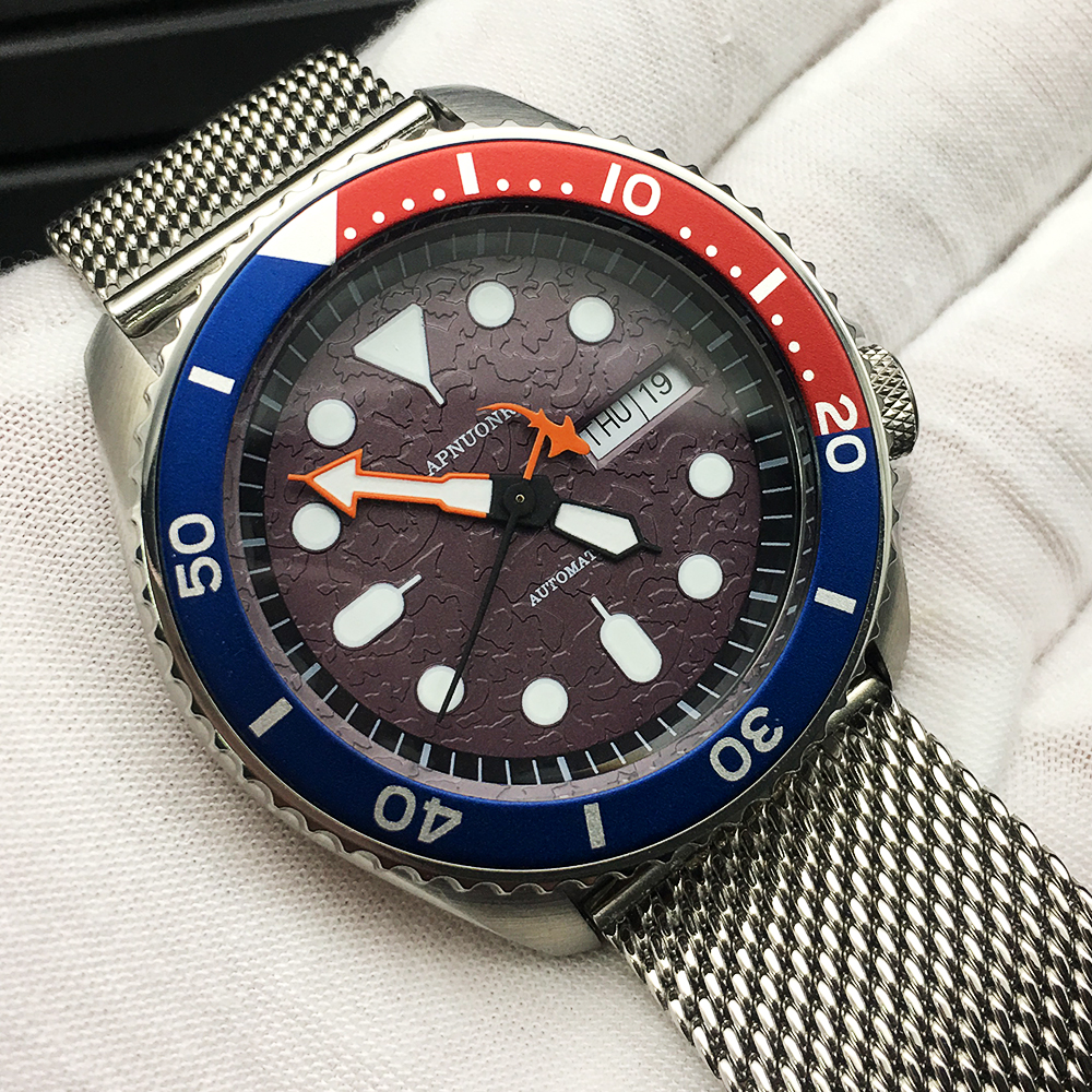 Luxury Watch In Japan - New Abalone Diving Men's Mechanical Watch