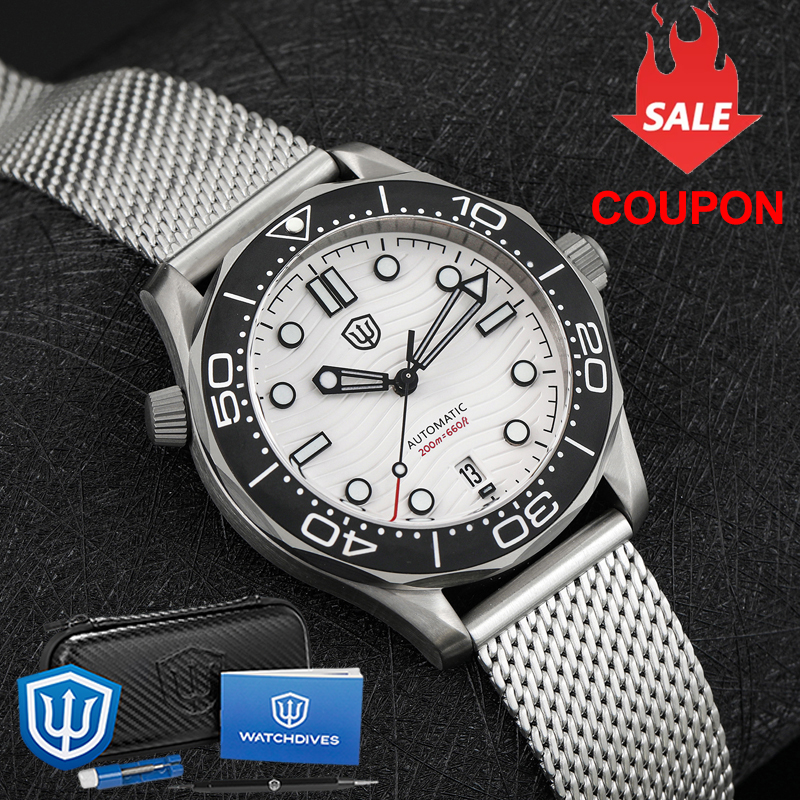 Luxury Watch Straps - Watchdives WD007 V4 Mens Watches PT5000