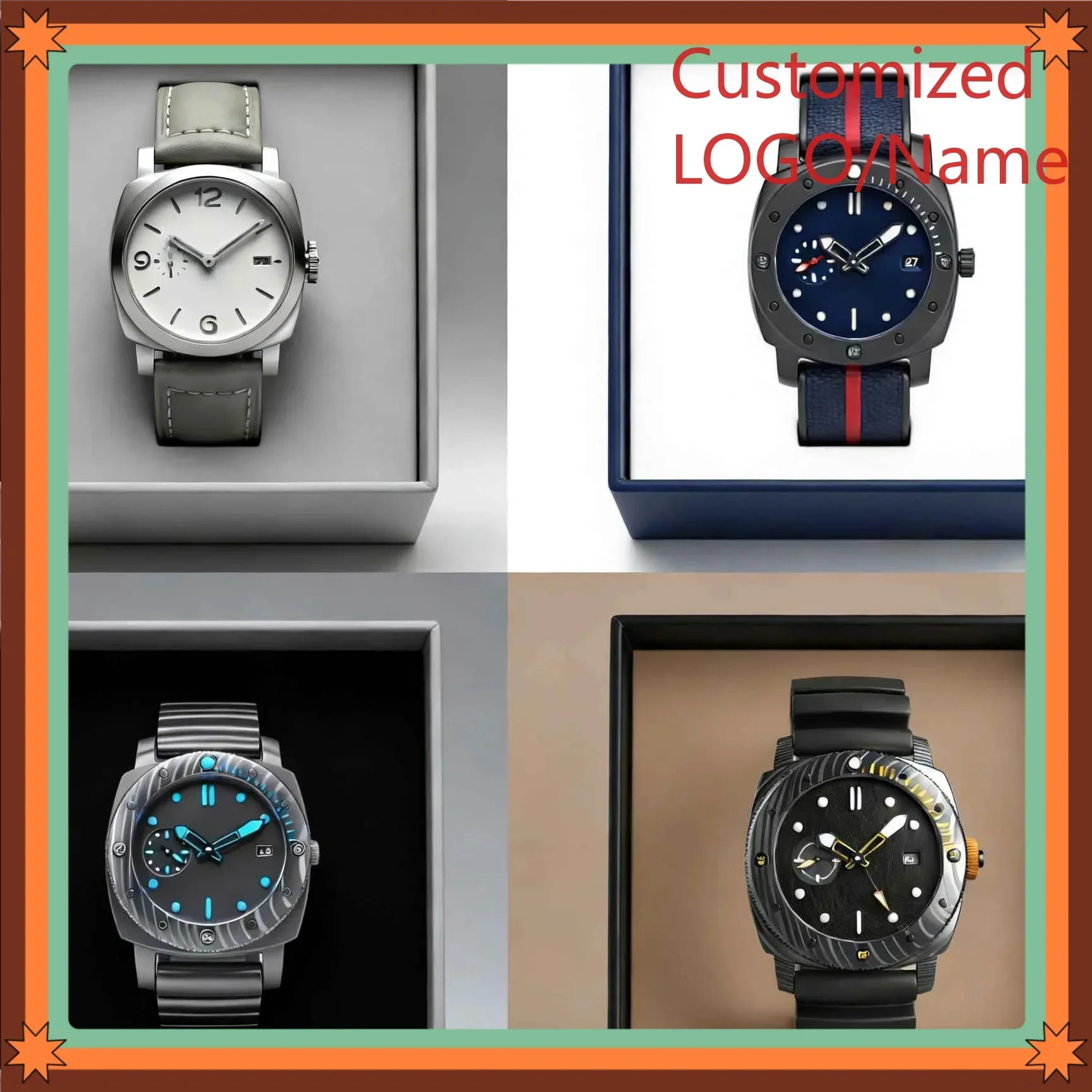 Luxury Watch Store - DONGDI Store 46mm Men's Luxury Watch