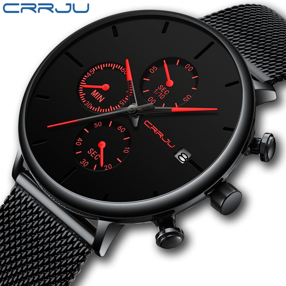 Luxury Watch Unique - CRRJU Mens Watches Luxury Sport Wrist