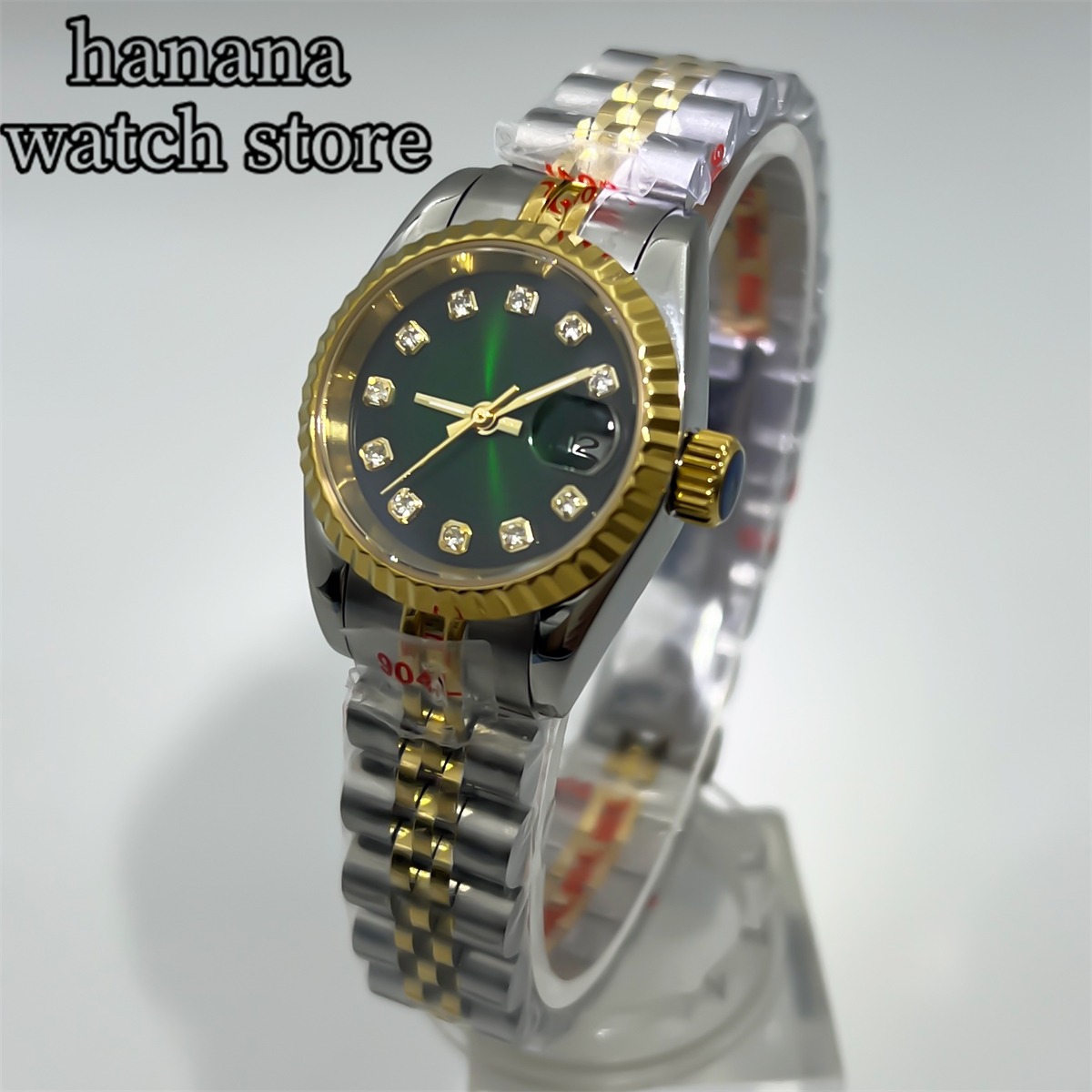 Luxury Watch With Green Dial - BLIGER 26mm NH05 Luxury Women's Watch