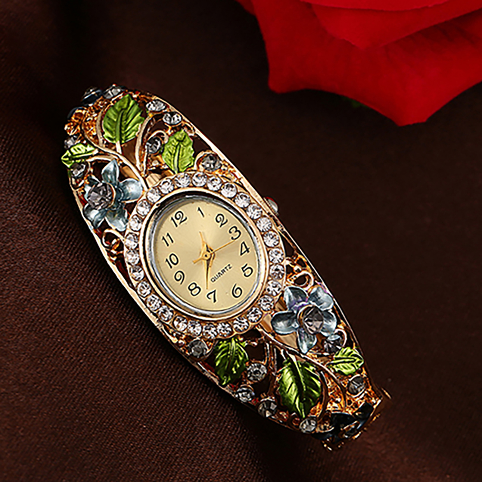 Hot Sales Women\'s Flower Butt - Lux Watch avaliação e preço