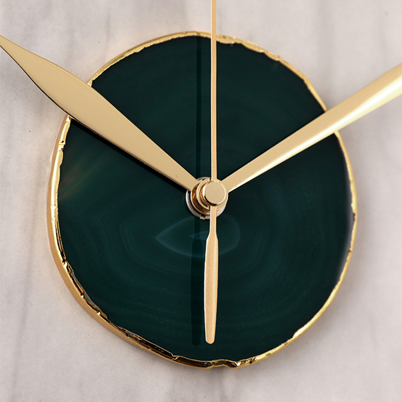 Nordic Wall Clock Metal Agate  - Luxury Watch Europe avaliação e preço