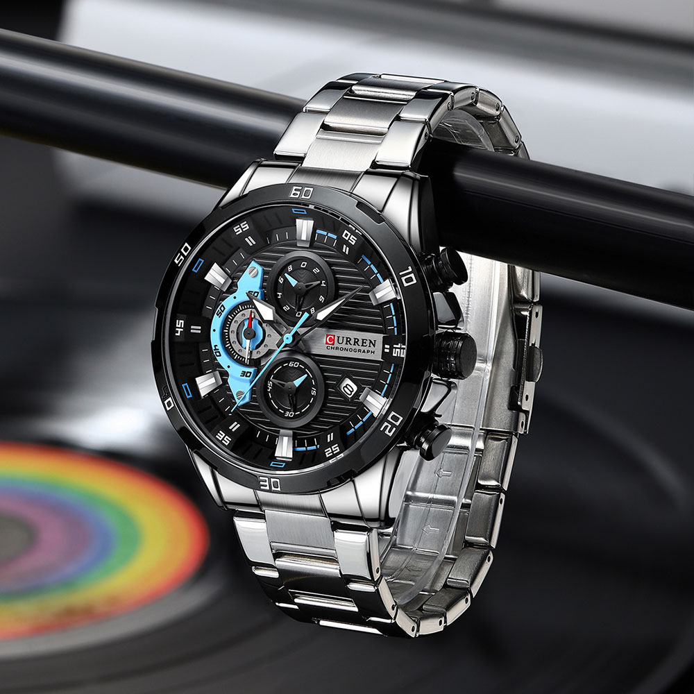 Watches For Men CURREN Man Wri - Luxury Watch Investment avaliação e preço