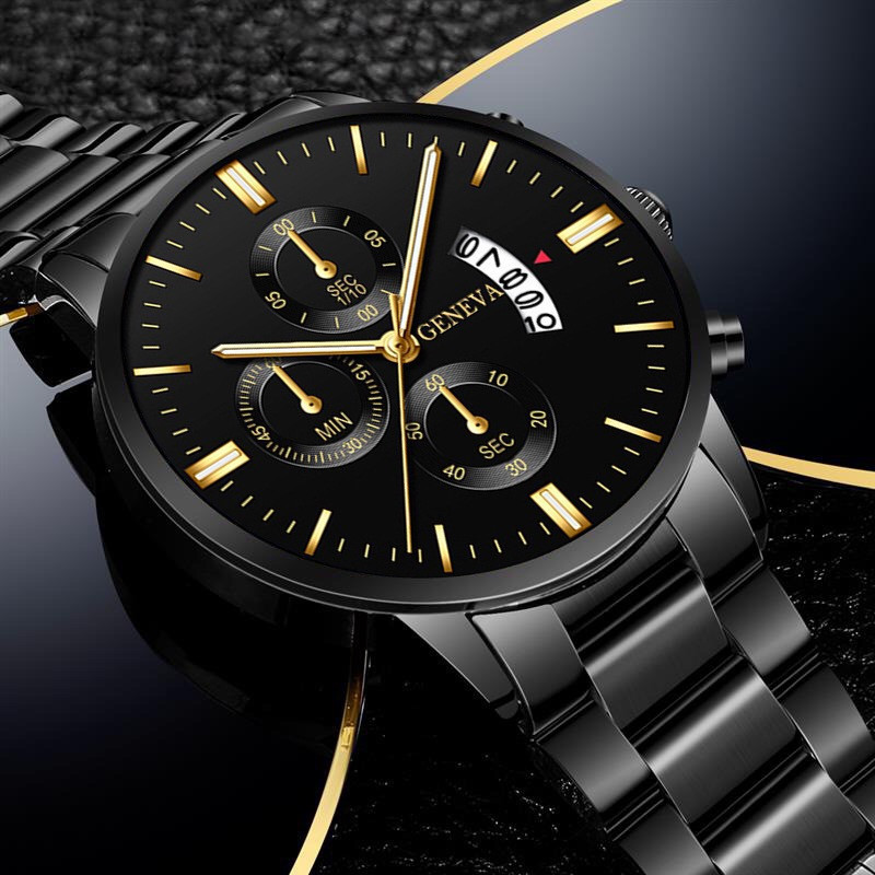 Luxury Stainless Steel Men Cal - Luxury Watch Market avaliação e preço
