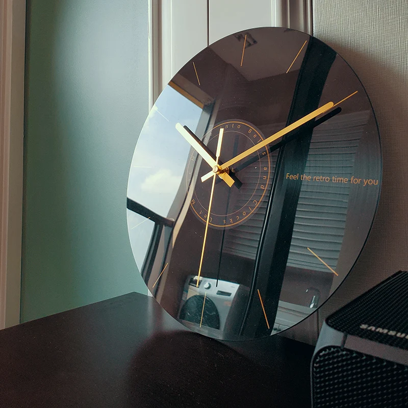 Luxury Silent Wall Clock Livin - Luxury Watch Europe avaliação e preço