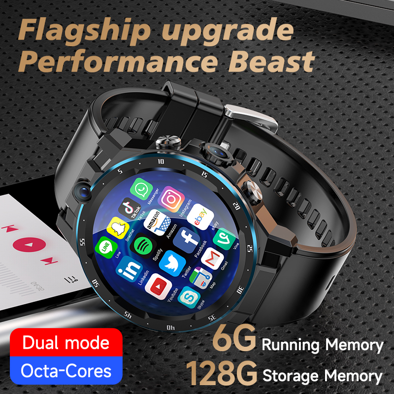 Luxury NFC 4G Smart Watch 6G 1 - Luxury Watch Hd avaliação e preço