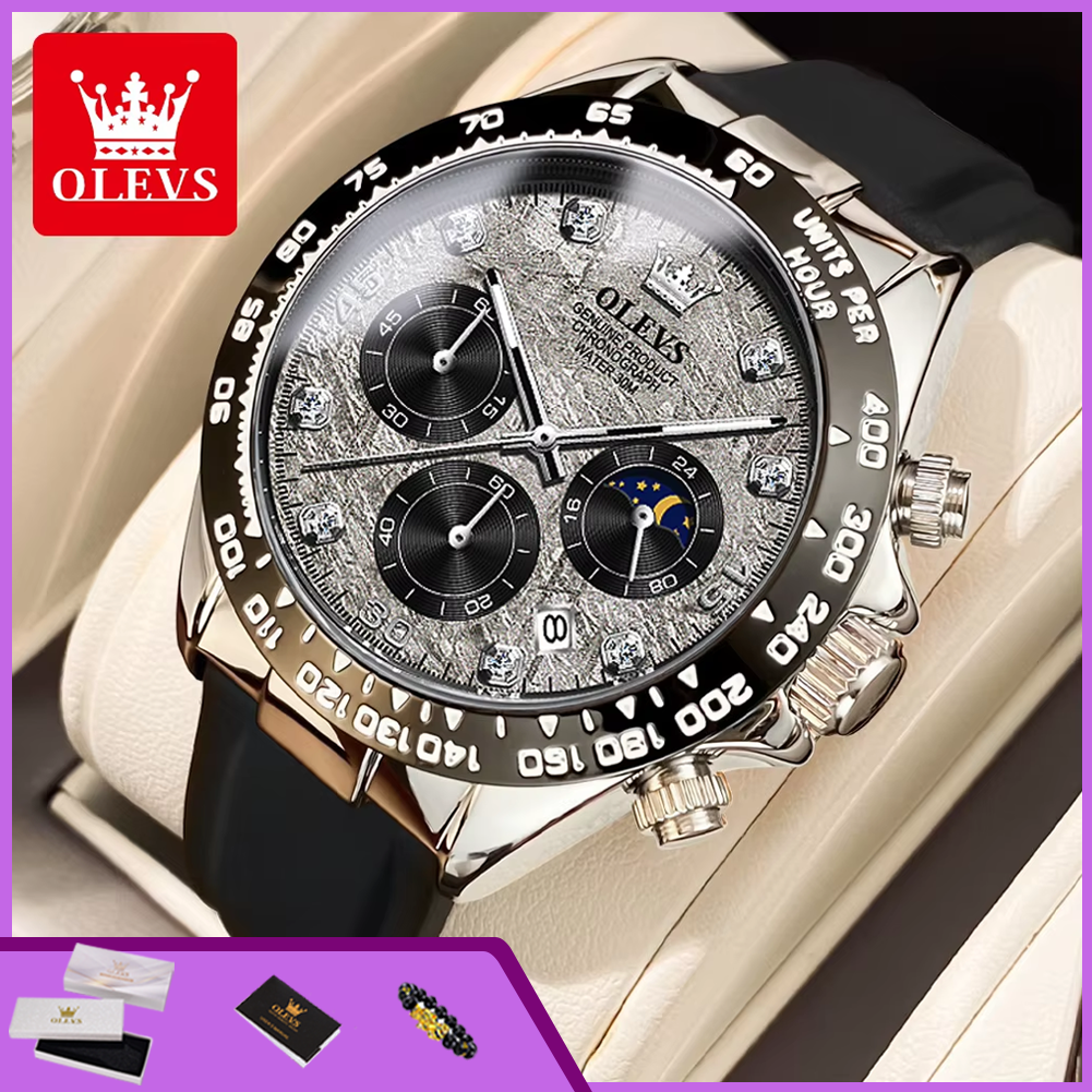 OLEVS 2875 Quartz Watch for Me - Luxury Watch Manufacturers avaliação e preço