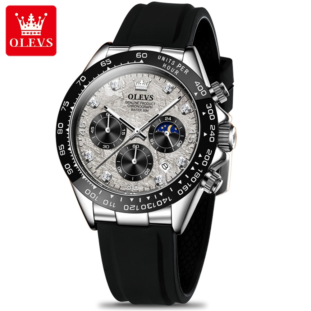 OLEVS 2875 Quartz Watch for Me - Luxury Watch Manufacturers avaliação e preço