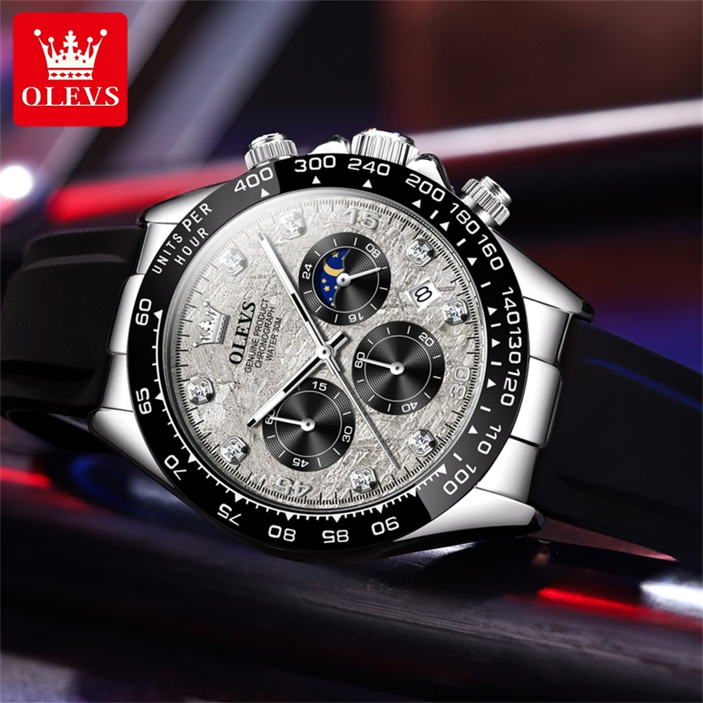 OLEVS 2875 Quartz Watch for Me - Luxury Watch Manufacturers avaliação e preço