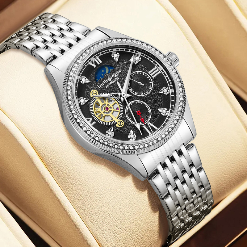 High-End Luxury Business Men's - Luxury Watch Name Brands avaliação e preço