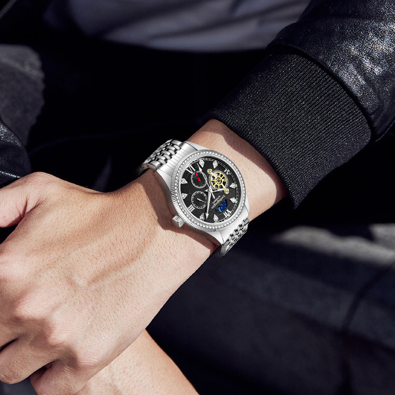 High-End Luxury Business Men's - Luxury Watch Name Brands avaliação e preço