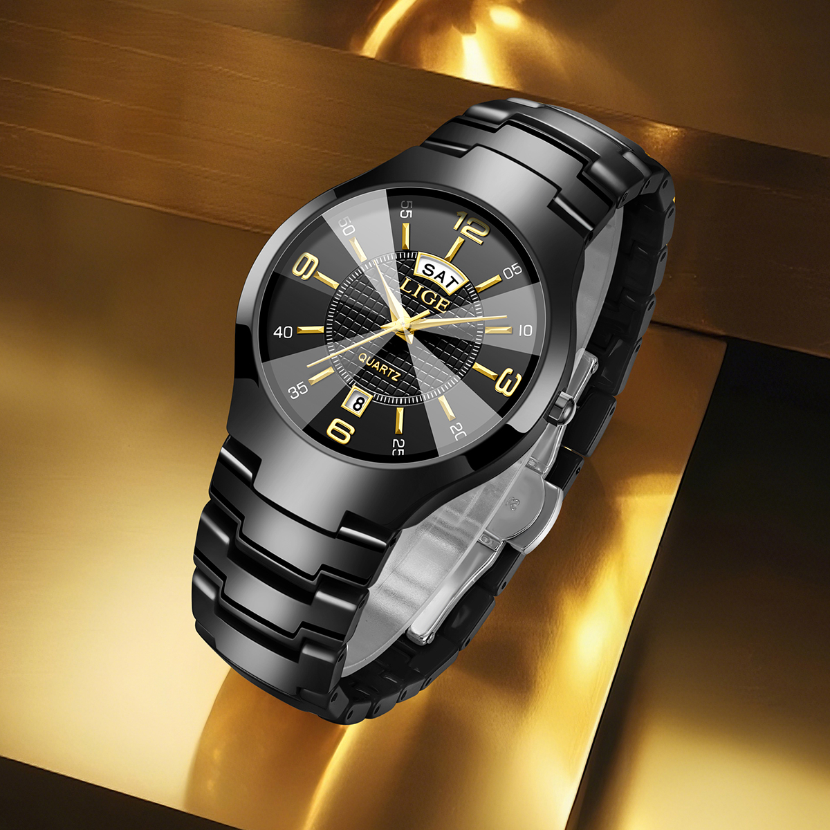 LIGE Fashion Elegant Women's W - Luxury Watch avaliação e preço