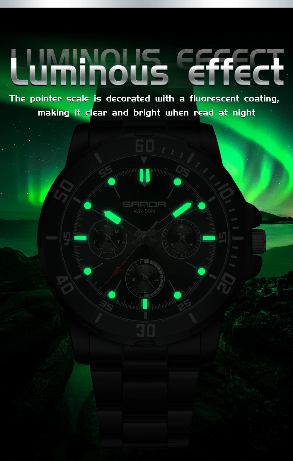 SANDA 3265 3266 Men's Electron - Luxury Watch Store avaliação e preço
