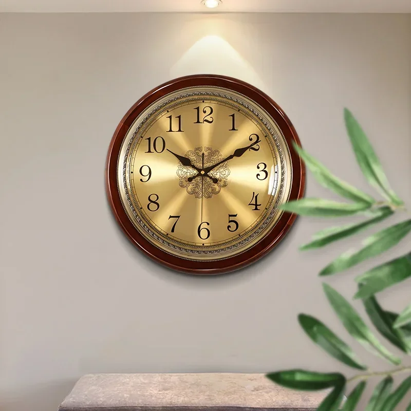 Luxury Wood Wall Clock Metal R - Luxury Watch Europe avaliação e preço