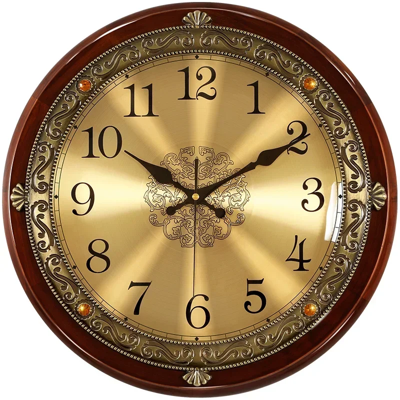 Luxury Wood Wall Clock Metal R - Luxury Watch Europe avaliação e preço