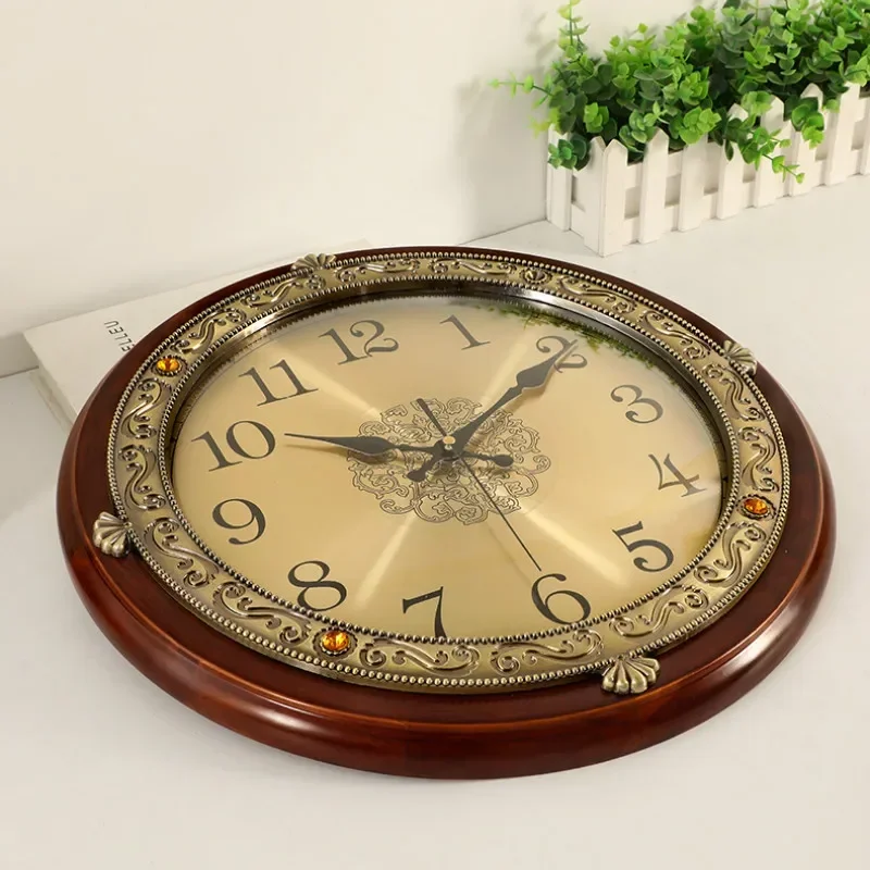 Luxury Wood Wall Clock Metal R - Luxury Watch Europe avaliação e preço