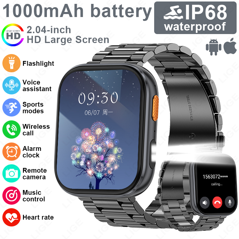 LIGE New Military Outdoor 1000 - Luxury Watch Hd avaliação e preço