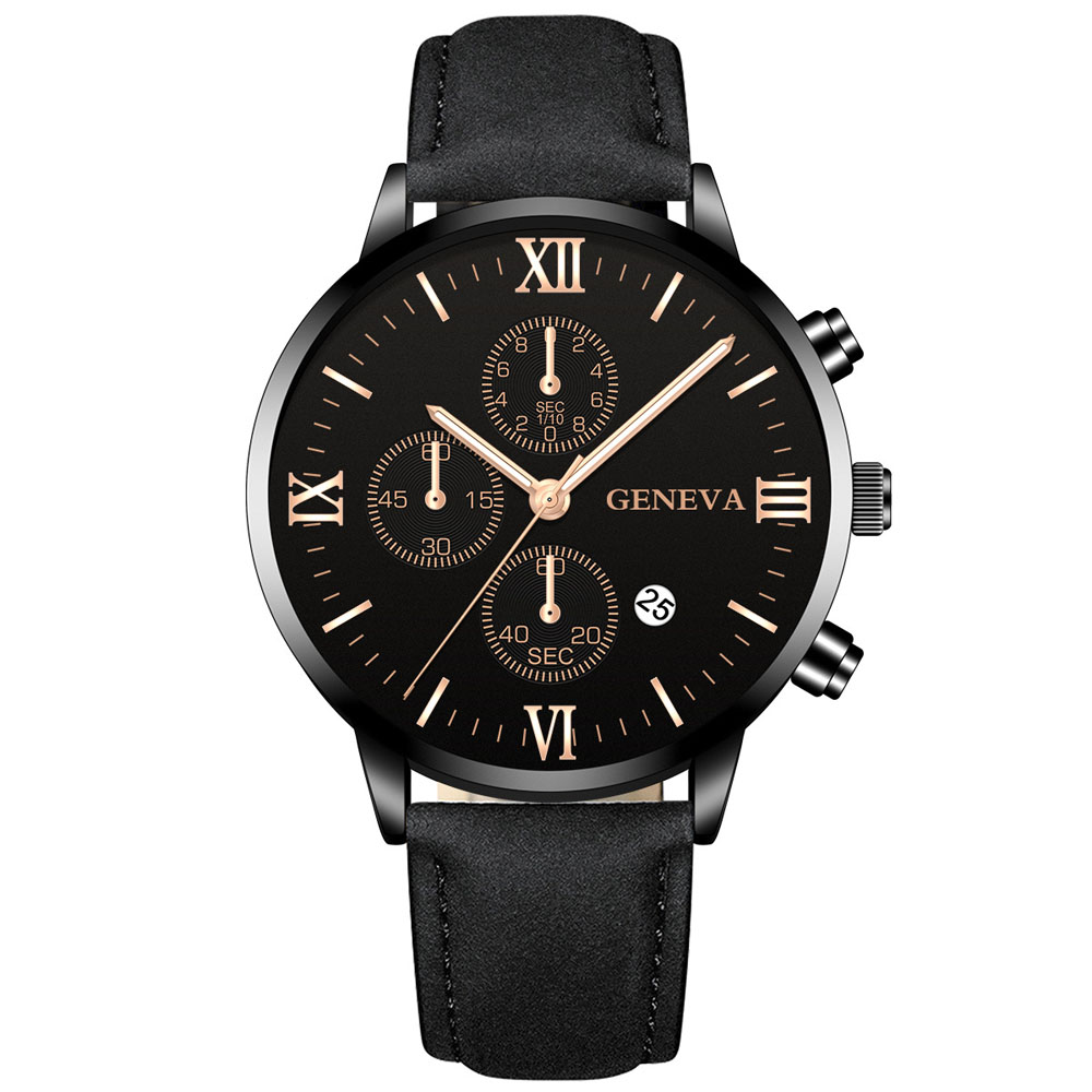 Geneva Fashion  Men Date Alloy - Luxury Watch Manufacturers avaliação e preço