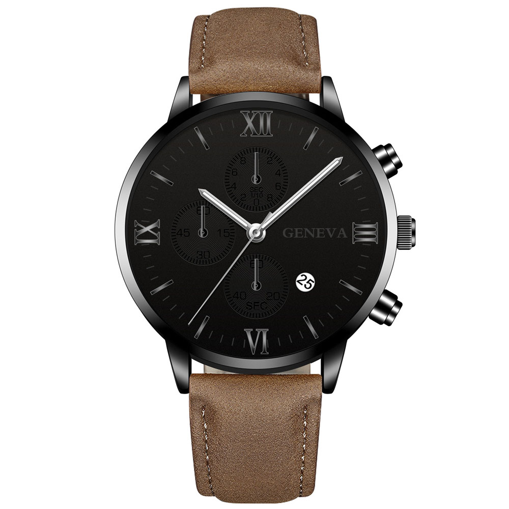Geneva Fashion  Men Date Alloy - Luxury Watch Manufacturers avaliação e preço