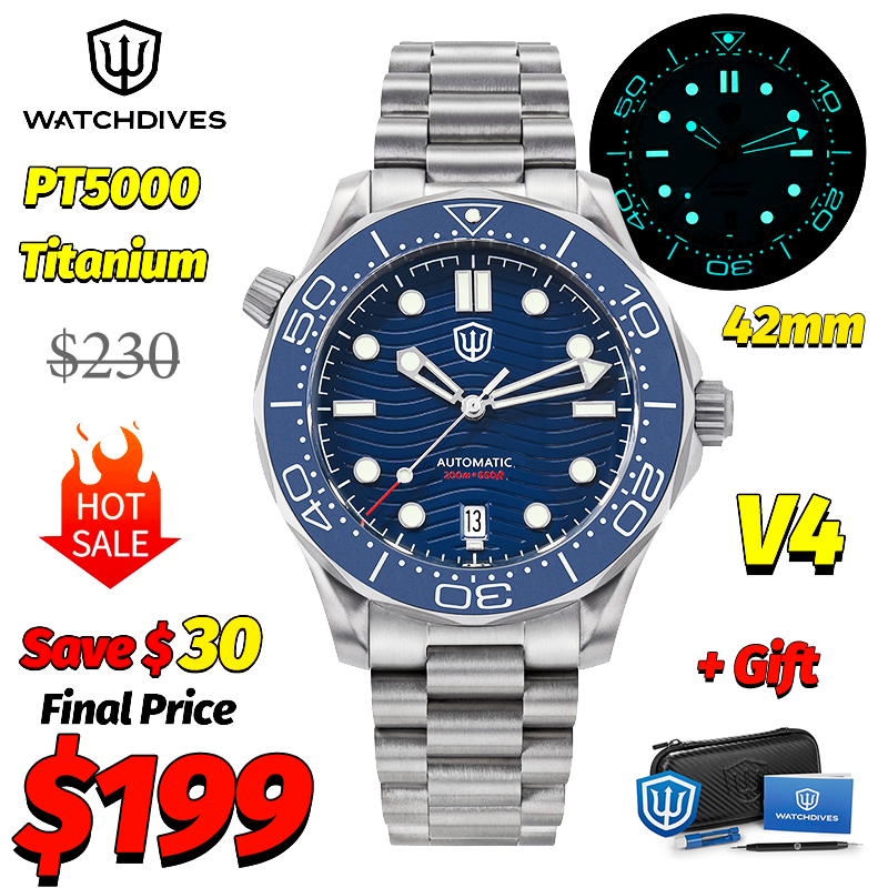 Watchdives WD007 V4 007 NTTD M - Luxury Watch Straps avaliação e preço