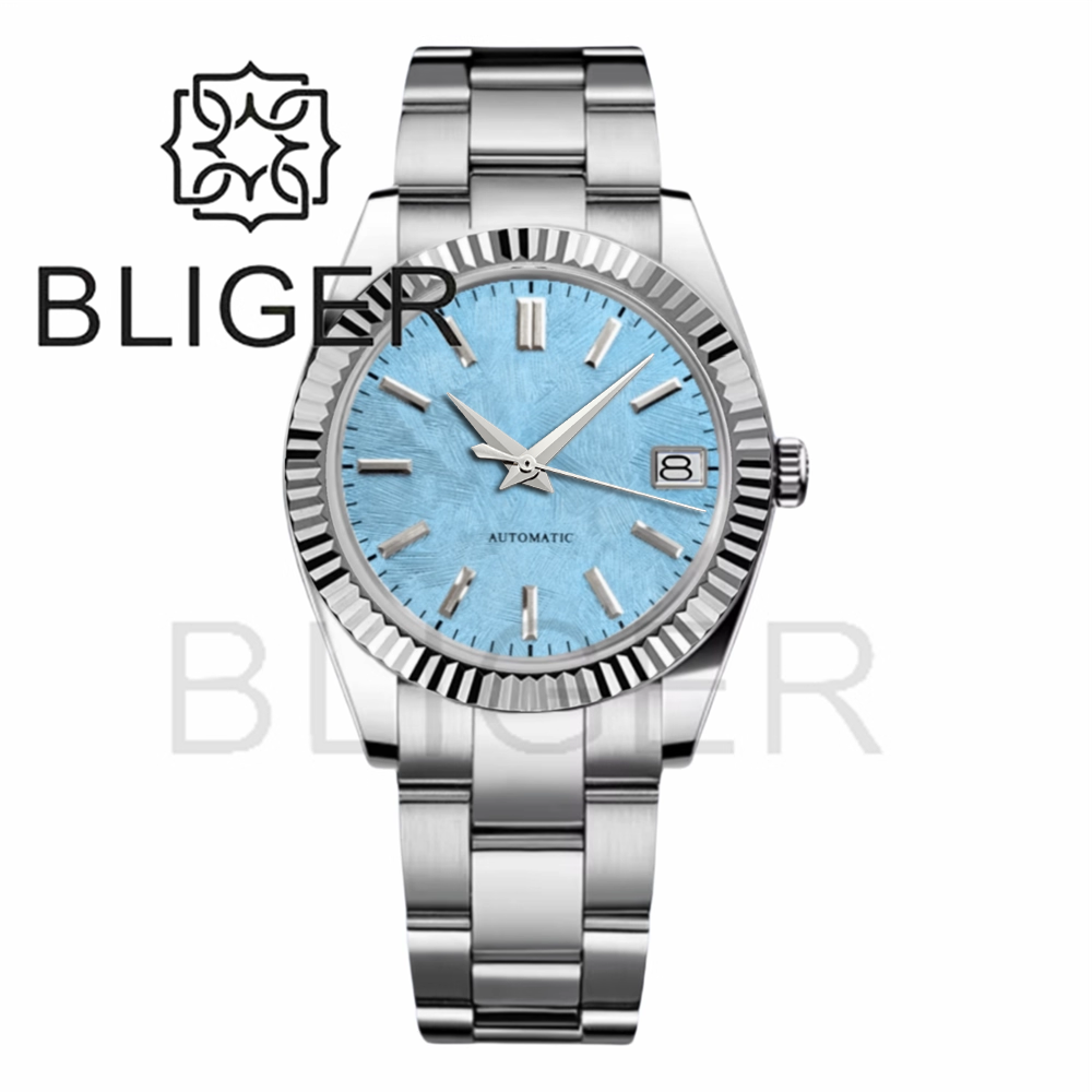 BLIGER 36mm39mm Custom logo Gr - Luxury Watch With Green Dial avaliação e preço
