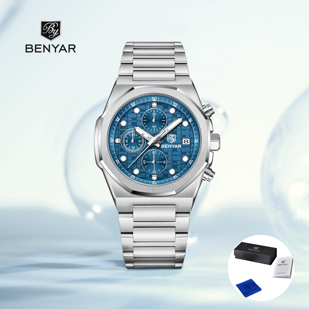 2025 New BENYAR Men's Watches  - Luxury Watch Market avaliação e preço