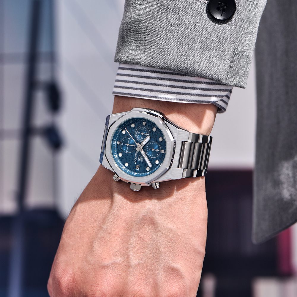 2025 New BENYAR Men's Watches  - Luxury Watch Market avaliação e preço