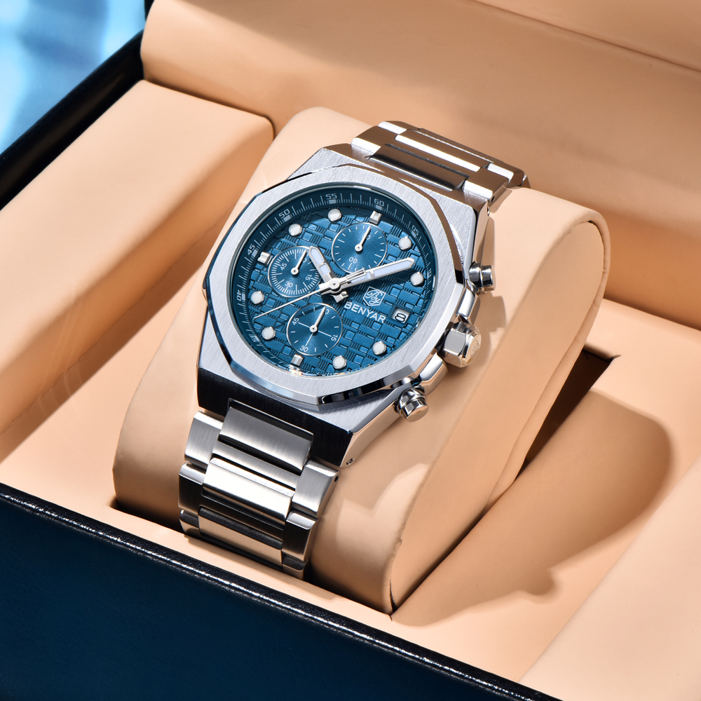 2025 New BENYAR Men's Watches  - Luxury Watch Market avaliação e preço