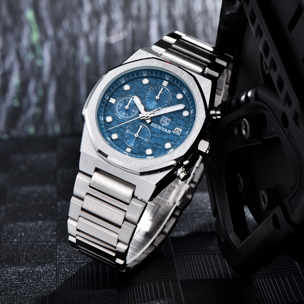 2025 New BENYAR Men's Watches  - Luxury Watch Market avaliação e preço