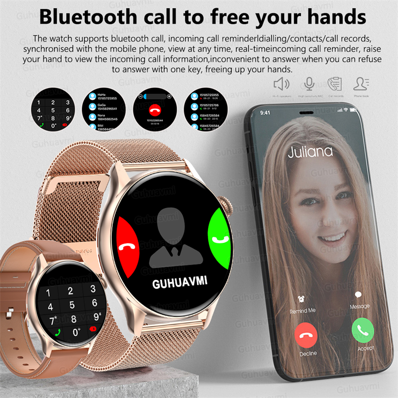 2026New Lady Smart Watch Women - Luxury Watch Hd avaliação e preço