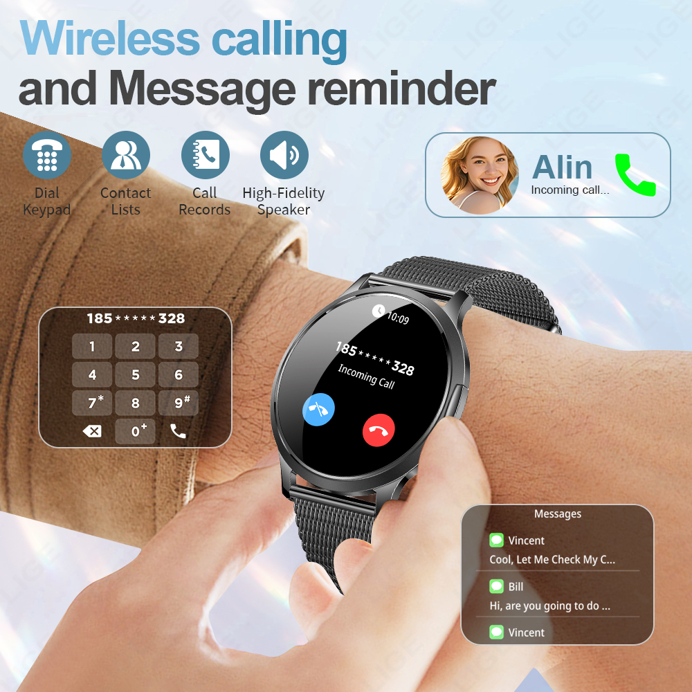 FOXBOX Smart Watch Ultra Thin  - Luxury Watch Hd avaliação e preço