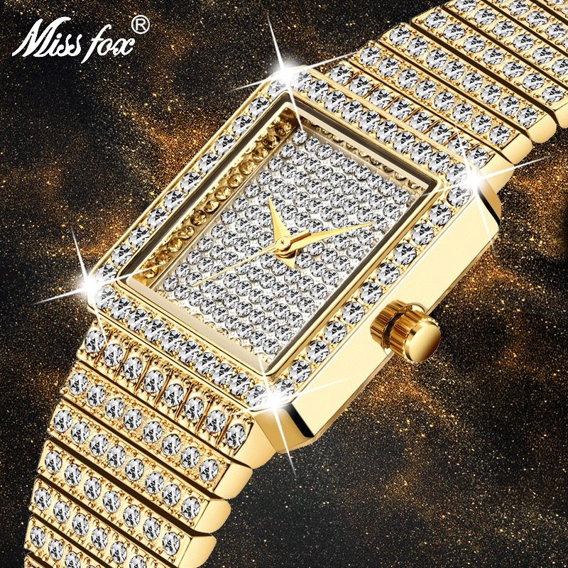 MISSFOX Diamond Watch For Wome - Luxury Watch Unique avaliação e preço