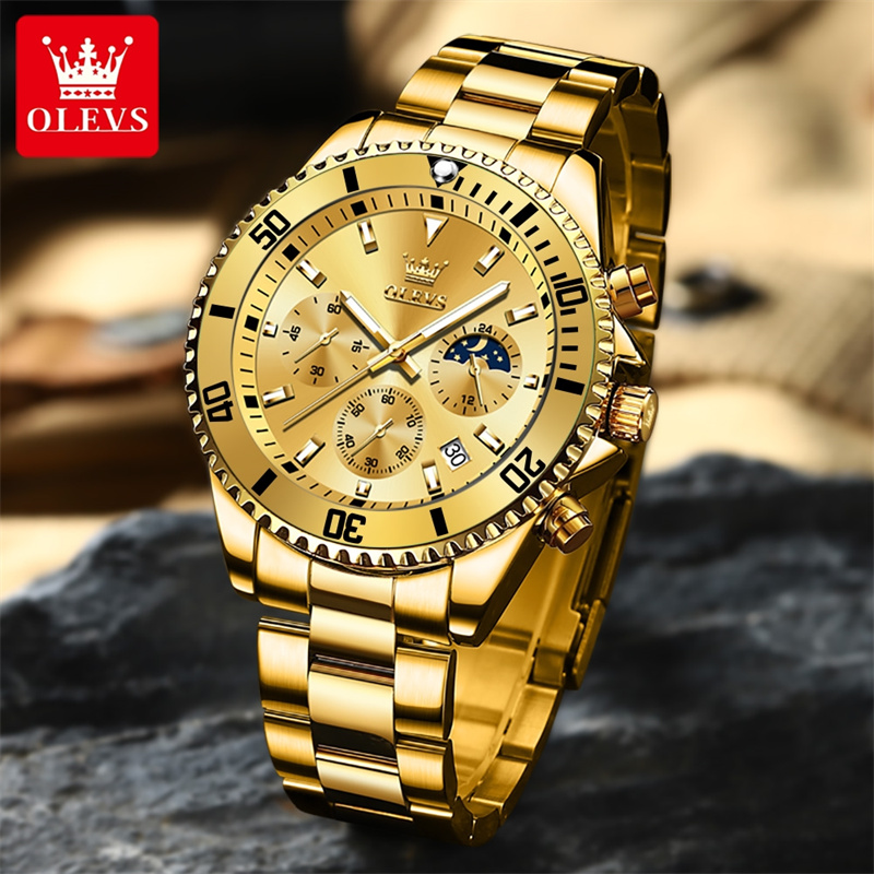 OLEVS Watch Men Top Brand Luxu - Luxury Watch Store avaliação e preço