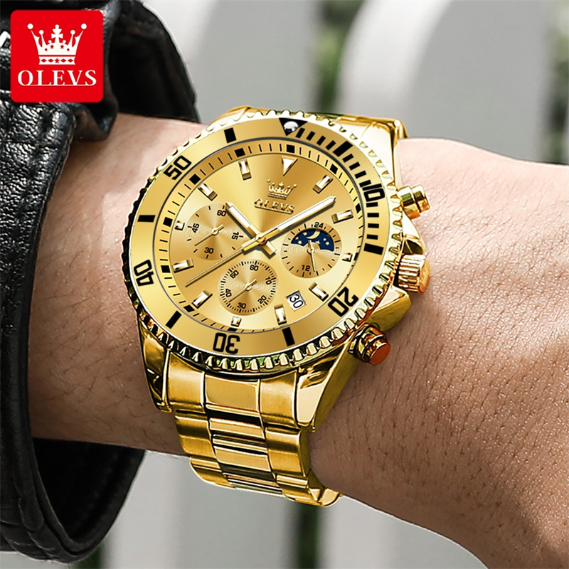 OLEVS Watch Men Top Brand Luxu - Luxury Watch Store avaliação e preço