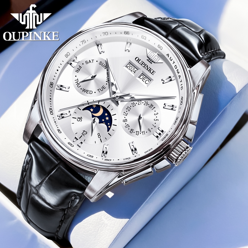 OUPINKE 3189 Men Watch Brand L - Luxury Watch Hd avaliação e preço