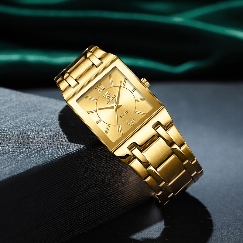 LiEBIG Luxury Golden Quartz Wr - Luxury Watch Market avaliação e preço