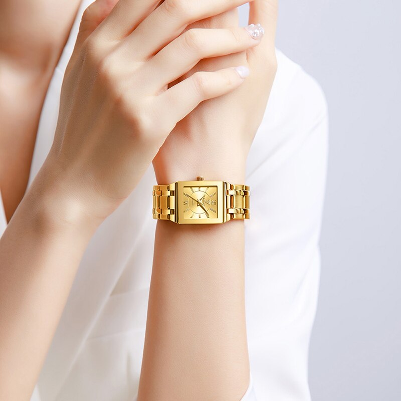 LiEBIG Luxury Golden Quartz Wr - Luxury Watch Market avaliação e preço