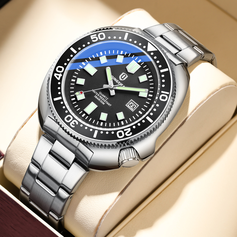 QINGXIYA Mens Watches Top Bran - Luxury Watch Hd avaliação e preço