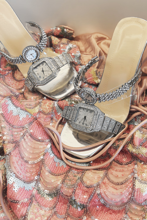 Original design Crystal watch  - Luxury Watch Straps avaliação e preço