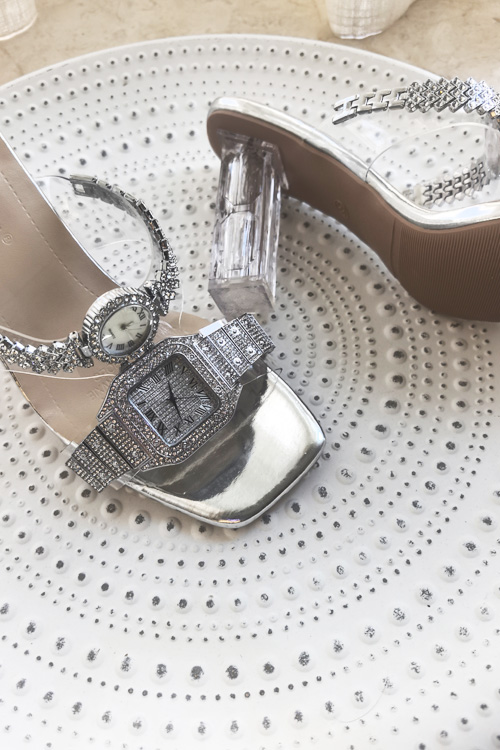 Original design Crystal watch  - Luxury Watch Straps avaliação e preço