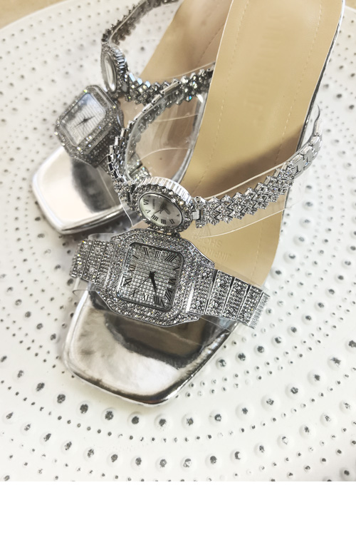 Original design Crystal watch  - Luxury Watch Straps avaliação e preço