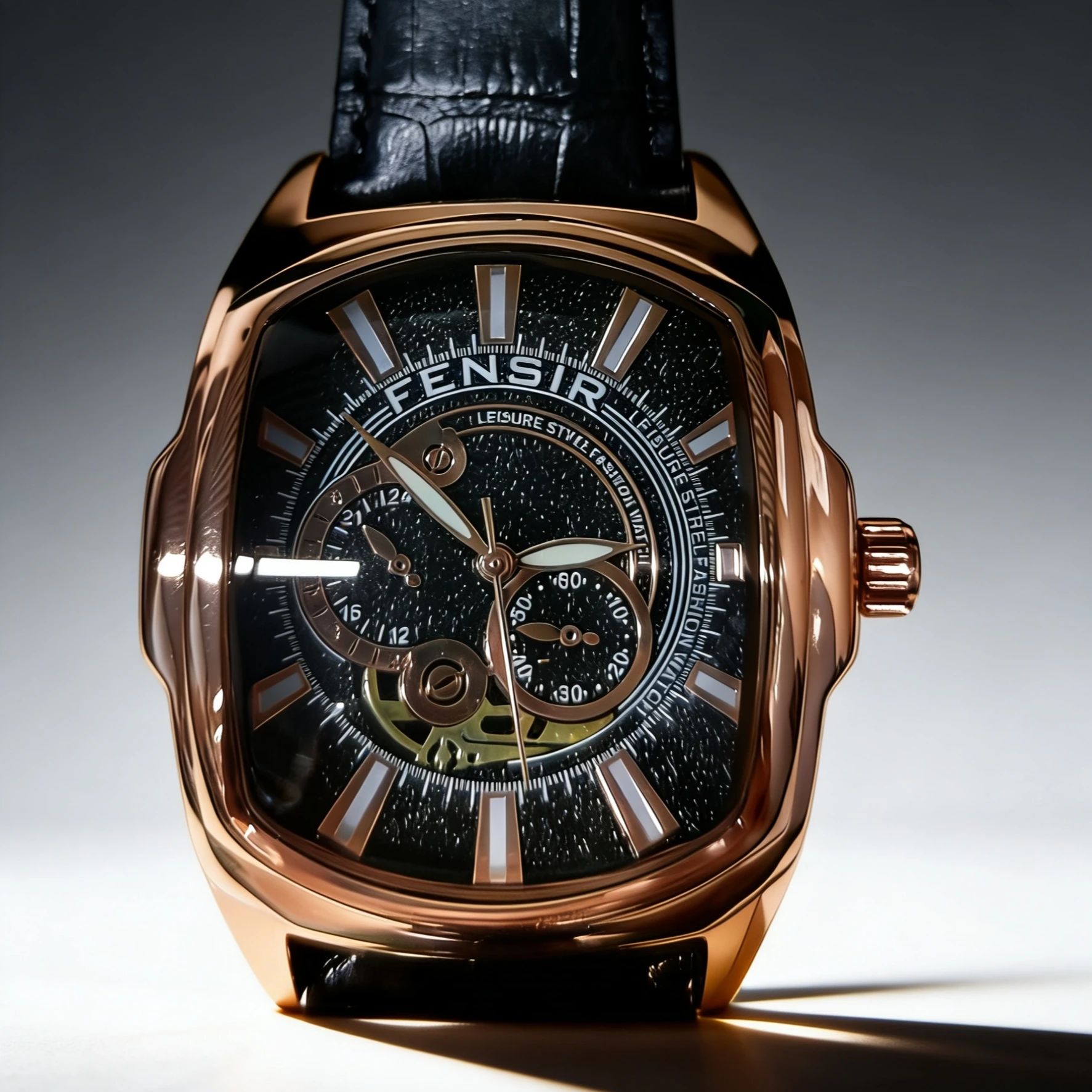 New Barrel-Shaped High-End Men - Luxury Watch Name Brands avaliação e preço